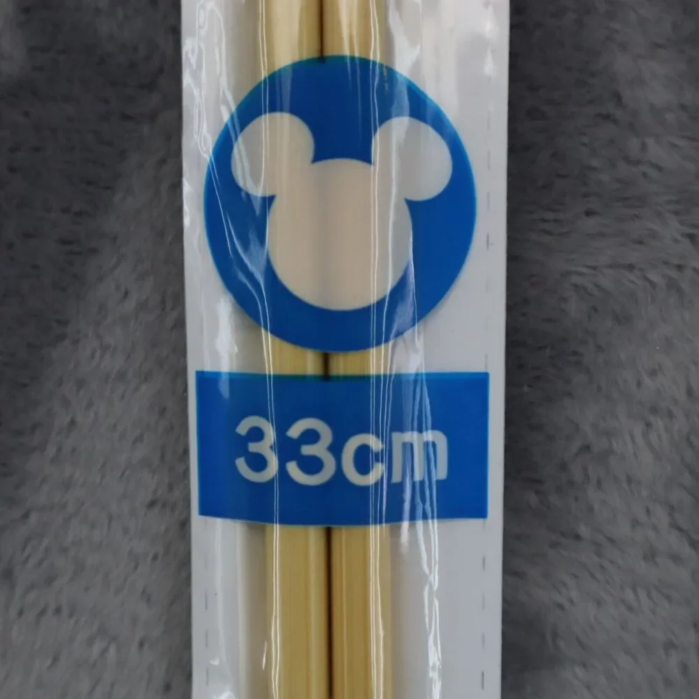 Disney Mickey Bamboo Chopsticks Chopstick 3 - 21cm & 2 - 33cm 5 total packs
